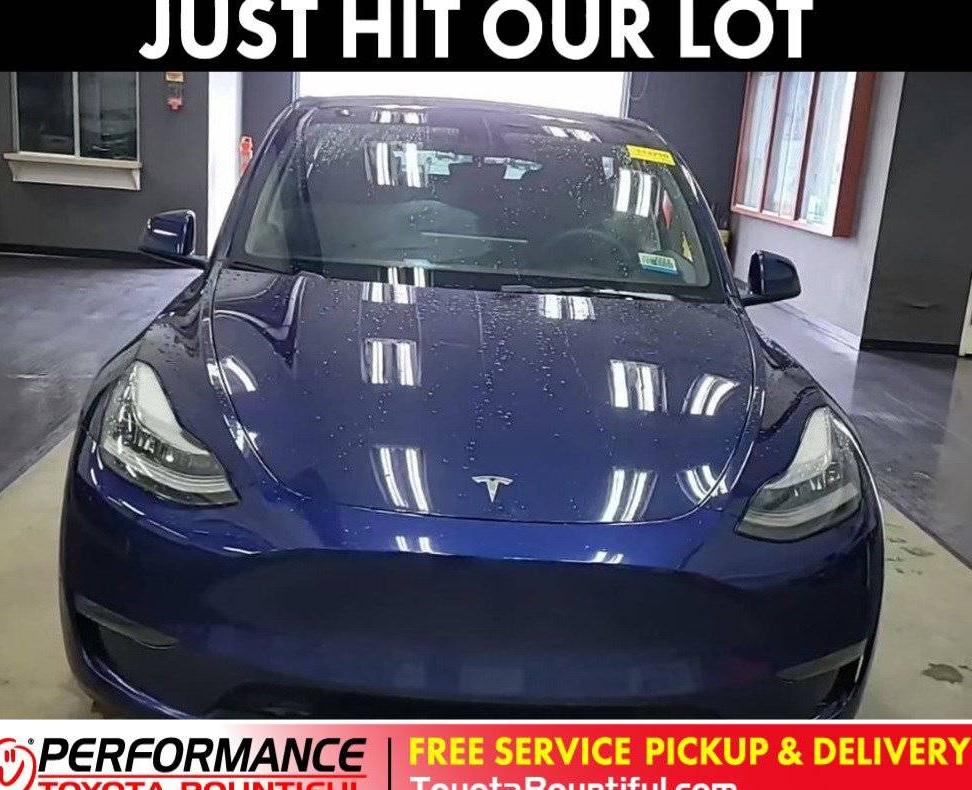 TESLA MODEL Y 2021 5YJYGDEE8MF192351 image